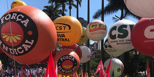 Nota das centrais sindicais – Defender a democracia, deter o golpismo do governo Bolsonaro